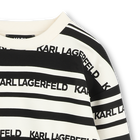 Gestreiftes Sweatshirt KARL LAGERFELD KIDS 
                    JUNGE