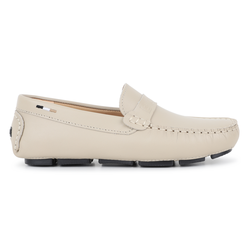 Leder-Mokassins BOSS 
                        JUNGE