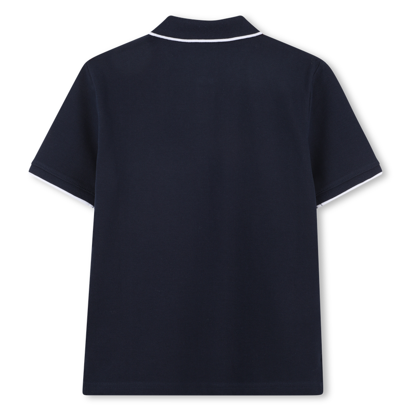 Gerades Baumwoll-Poloshirt BOSS 
                        JUNGE