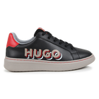 Schn&uuml;r-Sneaker aus Leder HUGO 
                    JUNGE
