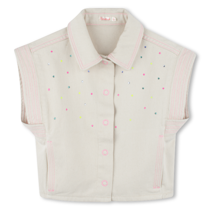 Kurzarm-J&auml;ckchen aus Baumwolle BILLIEBLUSH 
                        M&Auml;DCHEN