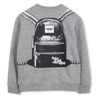 Sweatshirt aus Baumwollfleece MARC JACOBS 
                    JUNGE