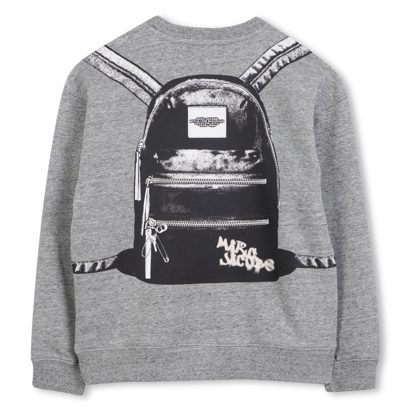 Sweatshirt aus Baumwollfleece MARC JACOBS 
                        JUNGE