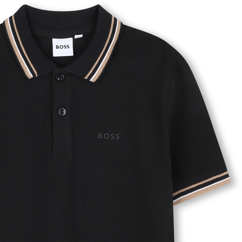 Kurz&auml;rmeliges Poloshirt BOSS 
                        JUNGE