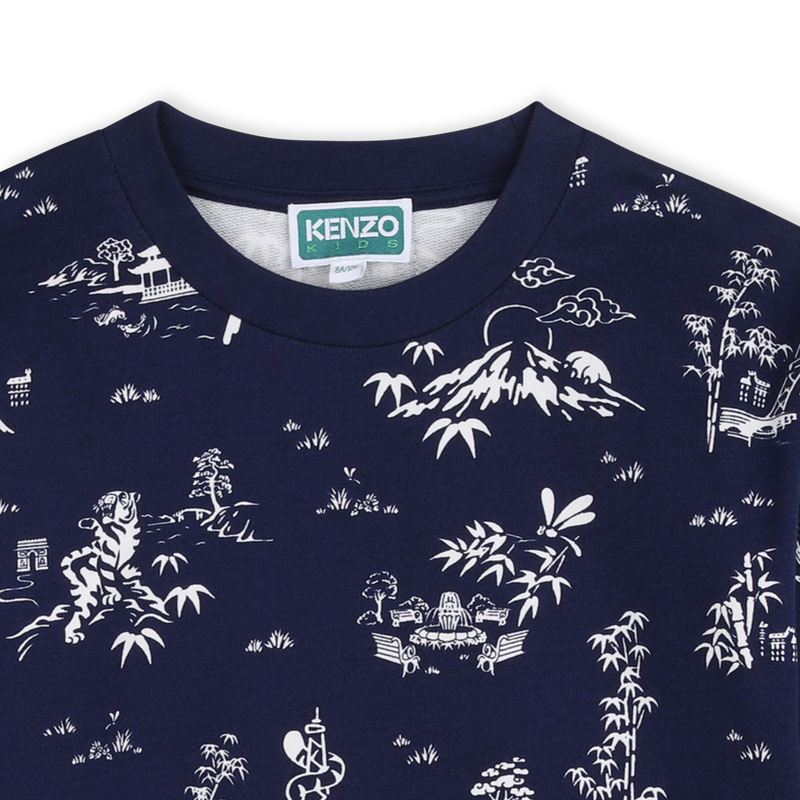 FLEECE-SWEATSHIRT KENZO KIDS 
                        M&Auml;DCHEN