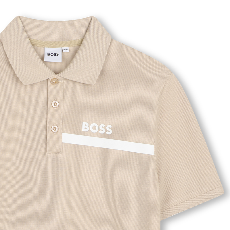 KURZ&Auml;RMELIGES POLOSHIRT BOSS 
                        JUNGE