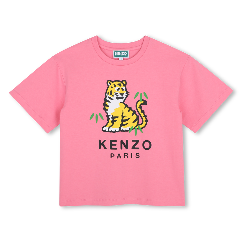 T-Shirt mit kurzen &Auml;rmeln KENZO KIDS 
                        M&Auml;DCHEN