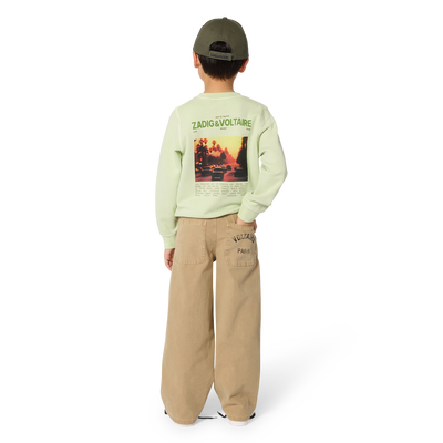 SWEATSHIRT MIT RUNDHALSAUSSCHNITT ZADIG & VOLTAIRE JUNGE