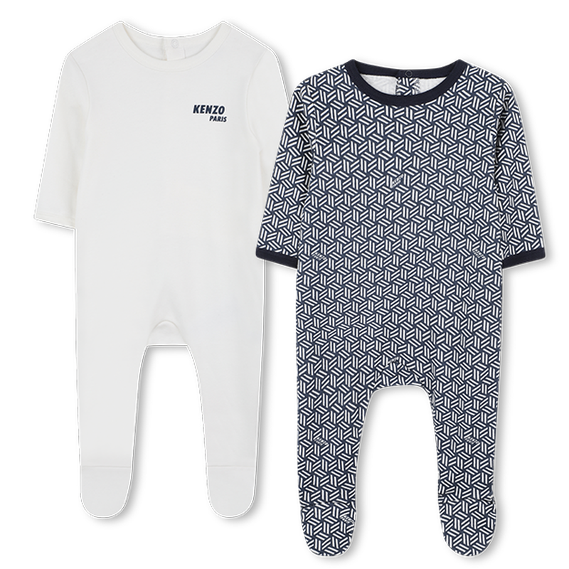 Set aus zwei Baumwollpyjamas KENZO KIDS 
                        UNISEX