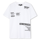 Set aus t-shirt und bermudashorts DKNY 
                    JUNGE