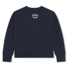 Besticktes Baumwoll-Sweatshirt KENZO KIDS 
                    M&Auml;DCHEN
