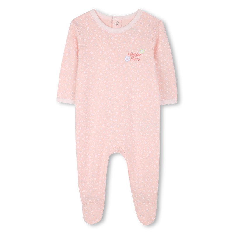 Druckknopfpyjama aus Baumwolle KENZO KIDS 
                        M&Auml;DCHEN