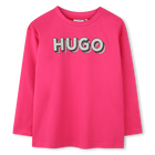 T-Shirt mit Logo-Print HUGO 
                    M&Auml;DCHEN