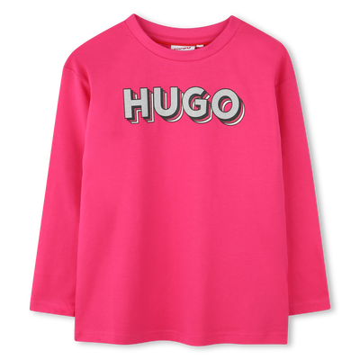 T-Shirt mit Logo-Print HUGO M&Auml;DCHEN
