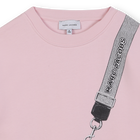 Kleid aus Baumwollfleece MARC JACOBS 
                    M&Auml;DCHEN