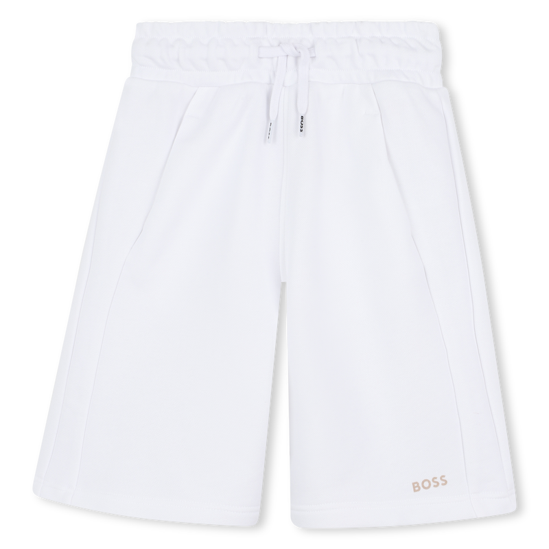 Einfarbige Molton-Bermudas BOSS 
                        JUNGE