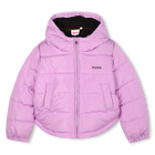 Daunenjacke mit Kapuze HUGO 
                    M&Auml;DCHEN