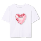 Elegantes Baumwoll-T-Shirt, WEISS, hi-res