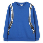 Sweatshirt aus Baumwollfleece MARC JACOBS 
                    JUNGE