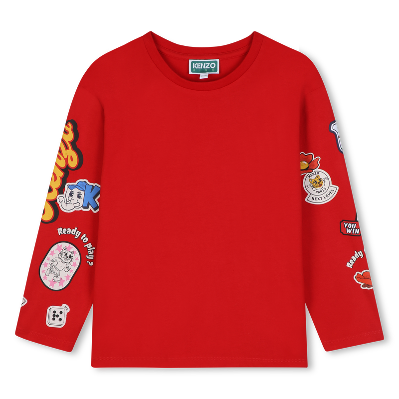 Langarmshirt KENZO KIDS 
                        M&Auml;DCHEN