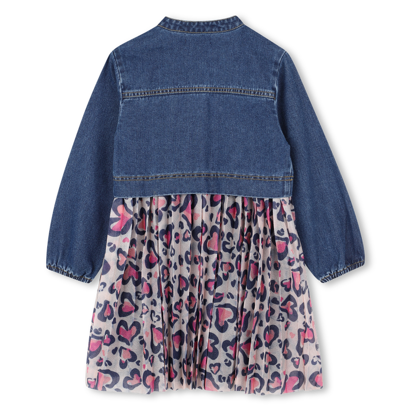 Kleid aus zwei Materialien BILLIEBLUSH 
                        M&Auml;DCHEN