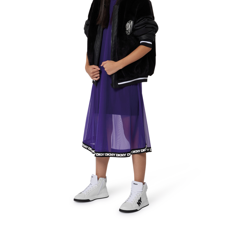 Jacke aus flauschigem Fleece DKNY 
                        M&Auml;DCHEN