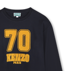 Lang&auml;rmeliges T-Shirt mit weiten &Auml;rmeln KENZO KIDS 
                    JUNGE