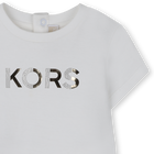 Kurz&auml;rmeliges kleid MICHAEL KORS 
                    M&Auml;DCHEN