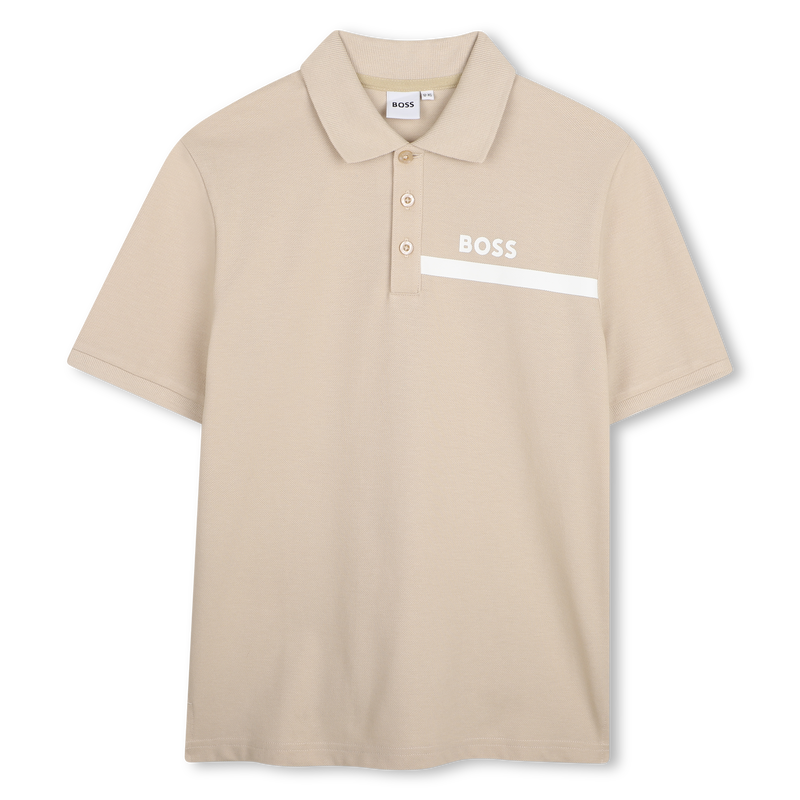 KURZ&Auml;RMELIGES POLOSHIRT BOSS 
                        JUNGE