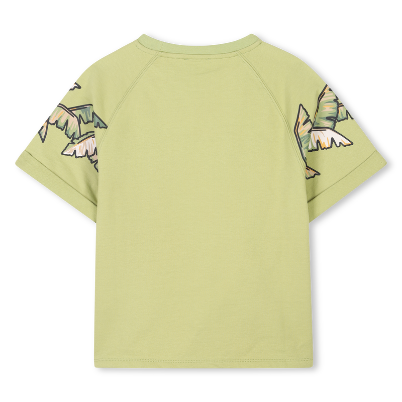 Leichtes T-Shirt aus Molton KENZO KIDS 
                        JUNGE
