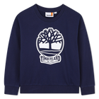 Sweatshirt mit Logodruck, MITTELALTERLICHES BLAU, hi-res
