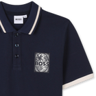 Polohemd mit Detail BOSS 
                    JUNGE