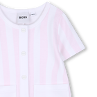 Gestreifter playsuit BOSS 
                    M&Auml;DCHEN