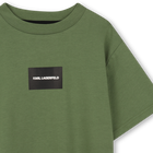 Kurz&auml;rmeliges t-shirt KARL LAGERFELD KIDS 
                    JUNGE