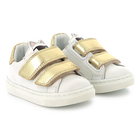 Ledersneakers mit Klett KARL LAGERFELD KIDS 
                    M&Auml;DCHEN