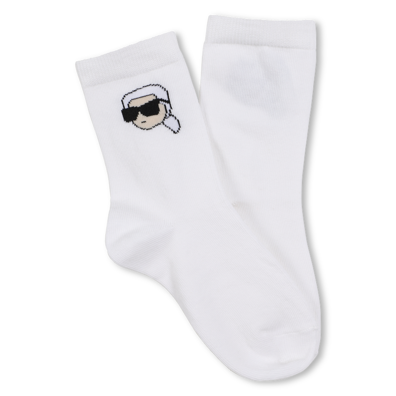 Jacquard-Socken KARL LAGERFELD KIDS 
                        UNISEX