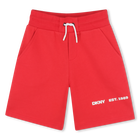 Bermudas aus Baumwollmolton DKNY 
                    JUNGE