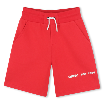 Bermudas aus Baumwollmolton DKNY JUNGE