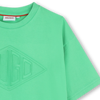 Baumwoll-T-Shirt mit Waschung HUGO 
                    JUNGE