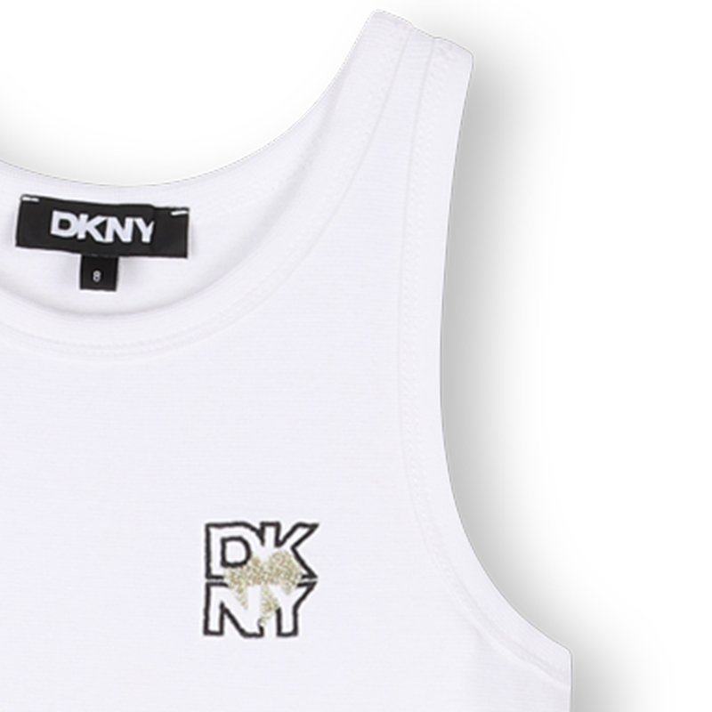 Baumwollkleid im Tanktop-Stil DKNY 
                        M&Auml;DCHEN