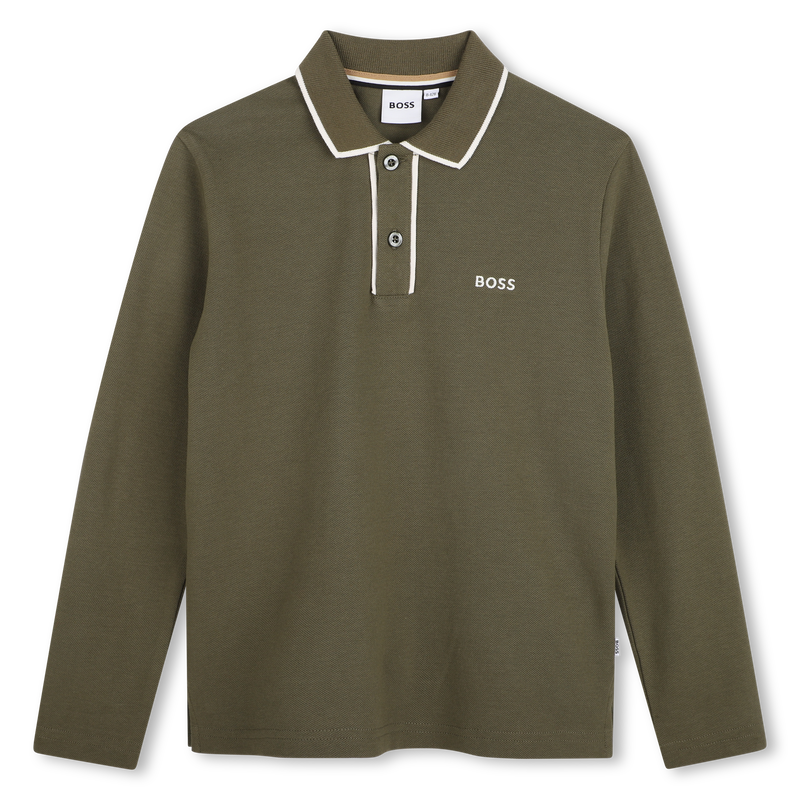 Langarm-Polo BOSS 
                        JUNGE