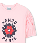 T-Shirt-Kleid mit Ballon&auml;rmeln KENZO KIDS 
                    M&Auml;DCHEN