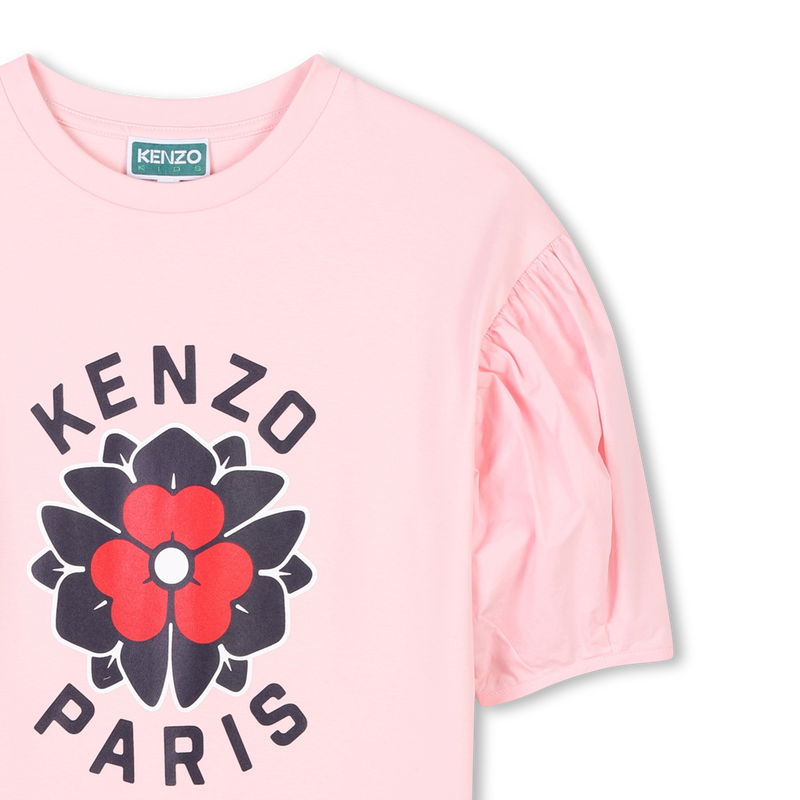 T-Shirt-Kleid mit Ballon&auml;rmeln KENZO KIDS 
                        M&Auml;DCHEN