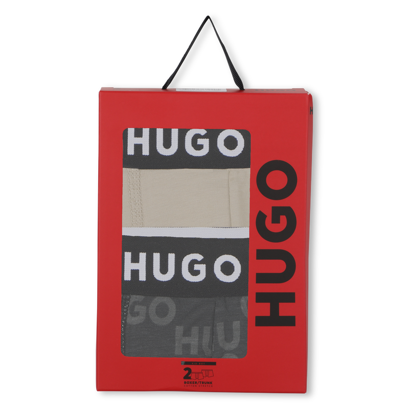 Packung mit 2 Boxershorts HUGO 
                        JUNGE