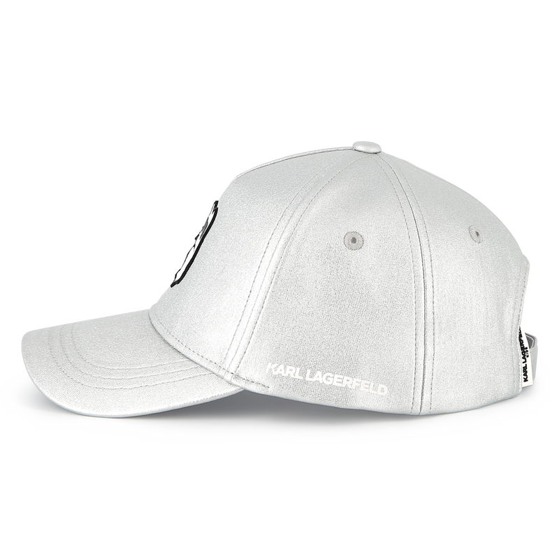 Verstellbares Cap mit Badge KARL LAGERFELD KIDS 
                        M&Auml;DCHEN