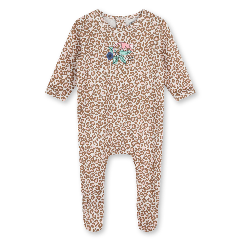 Gemusterter Druckknopf-Pyjama KENZO KIDS 
                        M&Auml;DCHEN