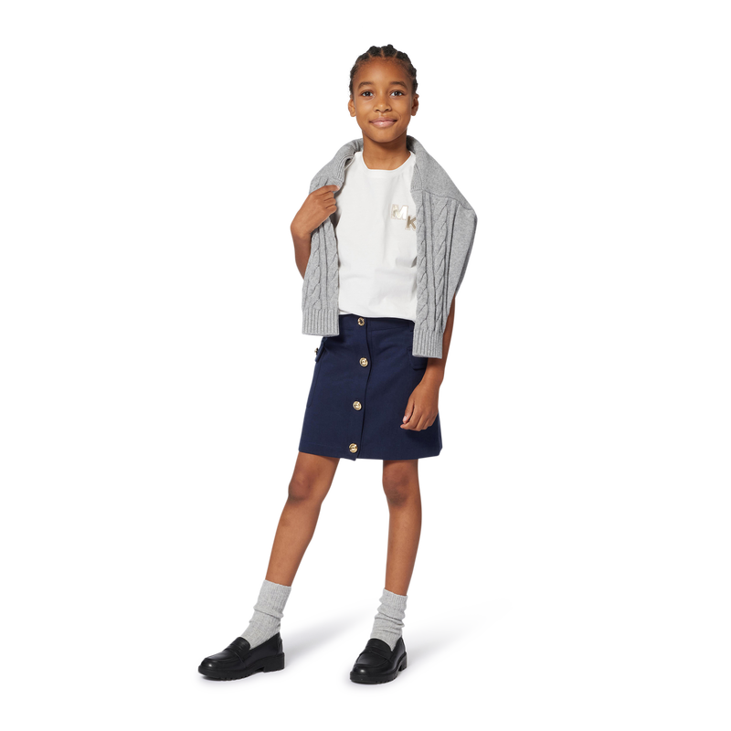 Kurz&auml;rmeliges T-Shirt aus Jersey MICHAEL KORS 
                        M&Auml;DCHEN