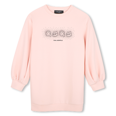 Langarmkleid KARL LAGERFELD KIDS M&Auml;DCHEN