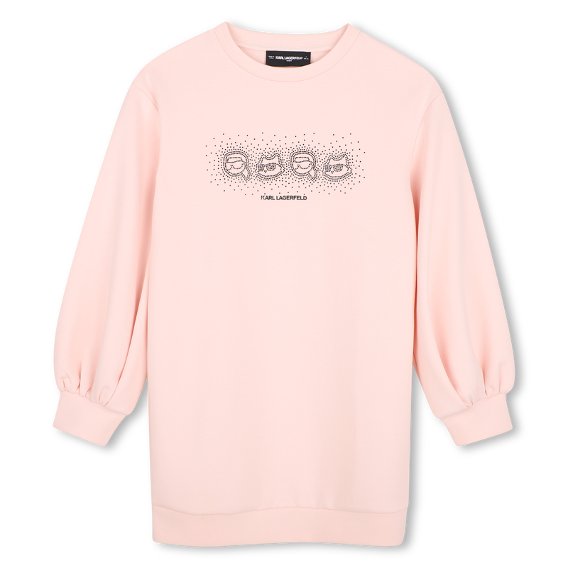 Langarmkleid KARL LAGERFELD KIDS 
                        M&Auml;DCHEN