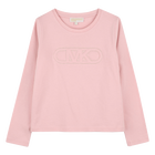 Lang&auml;rmeliges T-Shirt aus Jersey MICHAEL KORS 
                    M&Auml;DCHEN